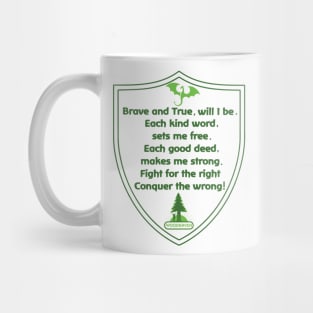 BRAVE AND TRUE Mug